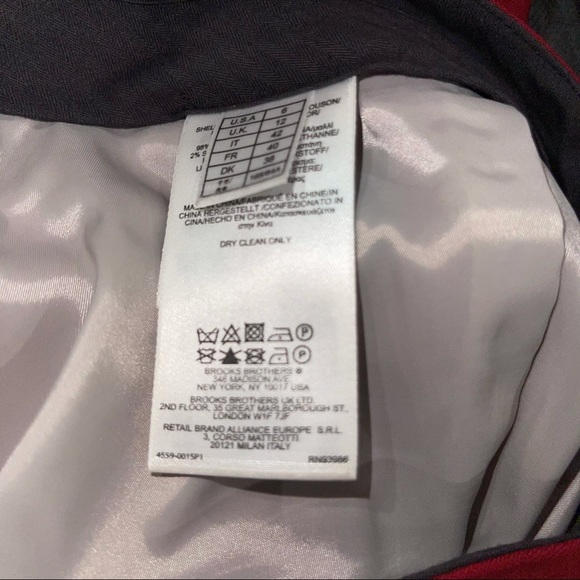 Brooks Brothers RED ❤️ Caroline Fit Pant Slacks 6 - Picture 7 of 12